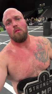 Strongman Champion Shares Support and Future Goals