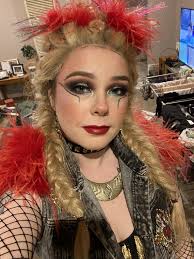 Theatre makeup design for We Will Rock You : r/MakeupAddiction