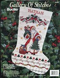 Christmas tree santa ornament cross stitch pattern pdf count chart stocking. Pin On Cross Stitch