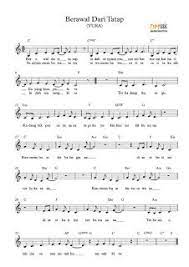 Resensi Musik Partitur Lagu Not Balok Angka Indonesia Barat Lagu Psikologi Musik