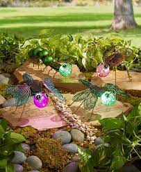 They show the fastest energy conversion rate up. Solar Garden Lighted Bug Caterpillar Ladybug Dragonfly Or Butterfly Yard Decor Solar Lights Garden Garden Bugs Solar Garden