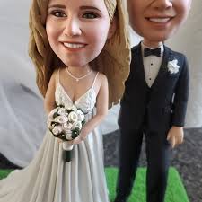 Muñecos cabezones personalizados para parejas, regalos de boda  personalizados para parejas, regalo de aniversario de bodas para parejas,  regalos navideños únicos para parejas