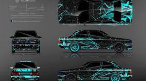 The e30 chassis of awesomeness. Bmw E30 Abstract Zigzag Design Wrapstyle