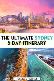 Sydney 3 Day Itinerary How To Spend 3 Epic Days In Sydney Sydney Travel Australia Itinerary Oceania Travel