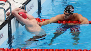 Duncan scott during the breaststroke leg of the men's 200m individual medley final. Mq4xvqen Tr1sm