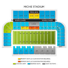 Michie Stadium 2019 Seating Chart