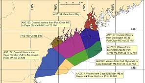 Forecasts for noaa marine sanctuaries. Coastal Marine Forecasts By Zone Gray Portland Me