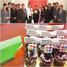 Maybe you would like to learn more about one of these? What A Sweet Gesture By Ms Kanika Hasrat General Manager Courtyard Marriott Gurgaon We Couldn T Resist Ourselves To Pose And Cyber City Mi World Marriott