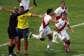 Video colombia vs peru (copa america) highlights. Copa America 2011 Peru 2 Colombia 0 Daily Mail Online