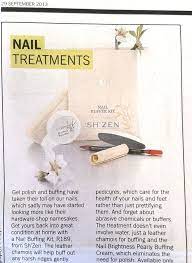 Sunday Times Fashion Weekly Features Our Nail Buffing Kit Http Www Shzen Co Za Hands Nail Care Php Shzen Nailcar Nail Buffer Nail Treatment Strong Nails