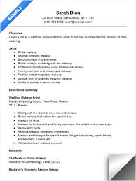 Wedding Makeup Artist Resume Sample Makeup Artist Resume Artist Resume Freelance Makeup Artist Business