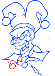 How To Draw A Joker Skull Step By Step Drawing Guide By Dawn Dragoart Com Im back with another video drawing a graffiti character, follow my lines and should be easy to follow :) please like and. how to draw a joker skull step by step