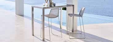 Cane, rattan or wicker furniture is a great way to add texture and a complementary natural element to your living space. Modern Bar Stool Breeze Contemporary Outdoor Bar Chair By Cane Line