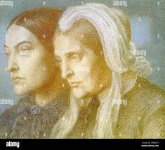 Christina rossetti and mother hi-res stock photography and images