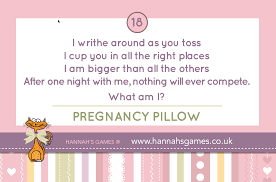 Check spelling or type a new query. Baby Shower What Am I 20 Riddle Pack Cheeky Innuendo Dirty Minds Hannah S Games