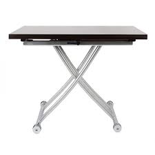 Get the best deals on adjustable height tables. Spacemaster Co2219 Transforming Adjustable Foldable Coffee Dining Table Walnut Target