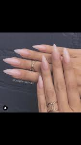 Untitled Pink Acrylic Nails Almond Acrylic Nails Gel Nails