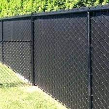 8ft tall galvanized standard fence kit, plain or barb top. Black Chain Link Fence Cost Prices Comparison Fence Guides