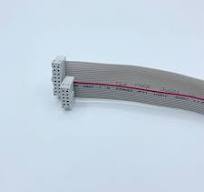 16pin IDC Ribbon Cable 2.54mm Pitch with Strain Relief Clips