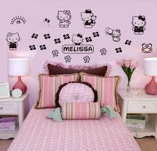 Hello kitty full sheet set 4 piece white kids bed sheets & pillowcases full size. Hello Kitty Bedroom Ideas Decor Design Spaces Fun House Life Loe Inte Pink And White Bedroom Furniture Hello Kitty Bedroom Decor Hello Kitty Room Decor
