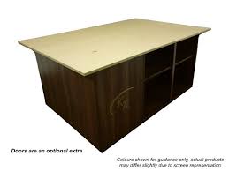 6 X 4 Gaming Table Dark Oak Colour Including 3 Base Units With Shelves Providing Dedicated Storage Space For Up To 60 Table Games Oak Color Storage Spaces