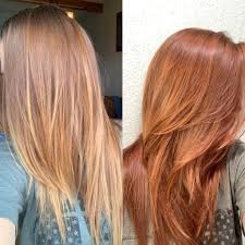 Redken Shades Eq Before After Copper Red 1oz Redken Shades Eq Cream 07gc 1oz 07g 1oz 06c Used 1 Redken Hair Color Red Hair Formulas Hair Color Formulas