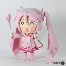 Sakura Miku Support Agk Ver Anime Figurines Anime Figures Miku