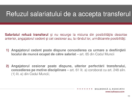 D, codul muncii, angajatorul poate dispune concedierea si in cazul in care salariatul nu corespunde profesional locului de munca in care este. Transferul De Intreprindere Ppt Download