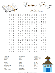 Halloween word search puzzles are a great activity for children and adults to celebrate. Religious Easter Word Search Puzzle