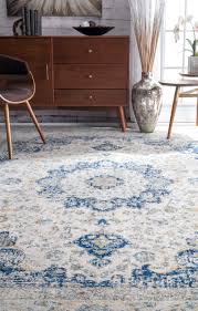 Teppich blau/grau verkaufe meinen sehr gut erhaltenen teppich in blau/grau. Teppich Bonifant In Blau Weiss Teppich Blau Grau Teppich Unter Esstisch Teppich Wohnzimmer