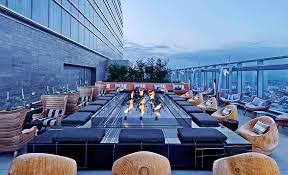 Photos Intercontinental Los Angeles Downtown Hospitality Design Downtown Hospitality Design Rooftop Terrace