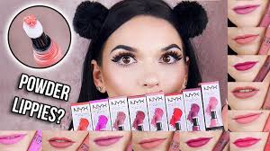 Are these any good? Swatching the new NYX Powder Puff Lippies
