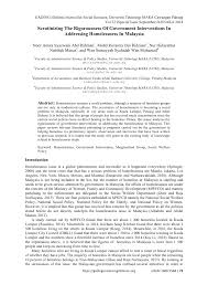 We did not find results for: Pdf Scrutinizing The Rigorousness Of Government Interventions In Addressing Homelessness In Malaysia