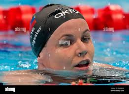 Julia Hassler, of Liechtenstein, leaves the pool following her heat in the  women's 1500-meter freestyle at the 2020 Summer Olympics, Monday, July 26,  2021, in Tokyo, Japan. (AP Photo/Martin Meissner Stock Photo