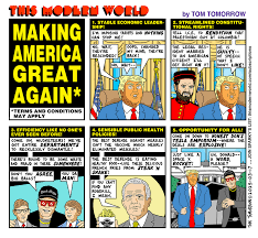 Cartoon: Terms and conditions may apply