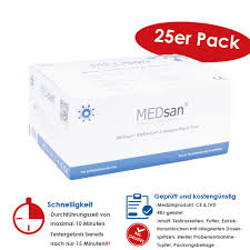 Most tests can be done with a nasal swab. Medsan Sars Cov 2 Antigen Rapid Test 25er Packung Corona Test Paket Schnelltest Leichte Anwendung Mobil Einsetzbar Keine Extra Instrumente Notwendig 25er Set Zur Zeit Ausverkauft Lieferzeit Auf Anfrage Sanitatshaus Burbach Goetz