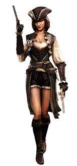 Lady Black Assassins Creed Black Flag Assassin S Creed Black Pirate Woman
