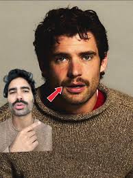 Achieve the David Corenswet Mustache and Stubble Look