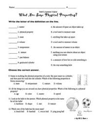 Matter is anything that has mass and occupies space. Properties Of Matter 5 Quizzes Properties Of Matter Physical Properties Of Matter Matter Worksheets