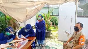 Antisipasi Penyebaran Covid 19 Ratusan Asn Dan Pjlp Kecamatan Kelapa Gading Menjalani Swab Test Warta Kota