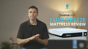 8 Degrees Cooler Than Normal Mattresses The Tempurpedic Luxebreeze Mattress Review Soft Youtube