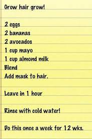 Whip a half cup of regular oats, 2 tablespoons of olive oil and a half cup of milk into a thick consistency. Livin La Vida Loca Spa Day Hair Growth Natural Hair Styles Natural Hair Mask Grow Long Hair