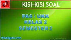 Soal pkn kelas 2 sd ulangan tengah semester. Download Kisi Kisi Soal Pas Kelas 2 Semester 2 K13 Revisi 2018 Dicariguru Com