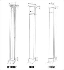Pin By Mary Dearden On Diy Square Columns Porch Remodel Porch Columns