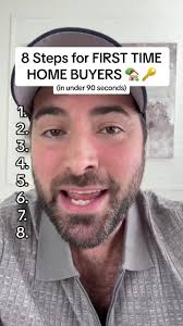 8 steps for first time home buyers 🏡