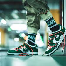 Choose from a curated selection of green wallpapers for your mobile and desktop screens. Pictures Of The Possible Off White X Nike Sb Dunk Low Pine Green Surfaces Grailify