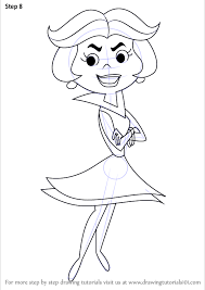 Wizards of waverly place coloring pages inspirational the jetsons. Learn How To Draw Jane Jetson From The Jetsons The Jetsons Step By Step Drawing Tutorials
