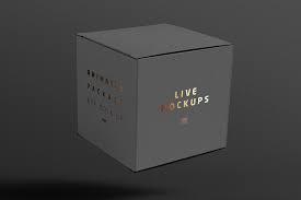 Paper box with tablets mockup to showcase your medicine packaging design in a photorealistic look. Animated Box Mock Up Mockup Free Psd Mockup Psd Free Psd Mockups Templates