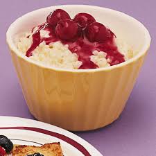 Milchreis Mit Kirschen Rezepte Milchreis Milchreis Rezept
