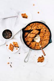 Whisk flour and baking soda together in medium bowl. A Giant Chocolate Chip Skillet Cookie Hummingbird High
